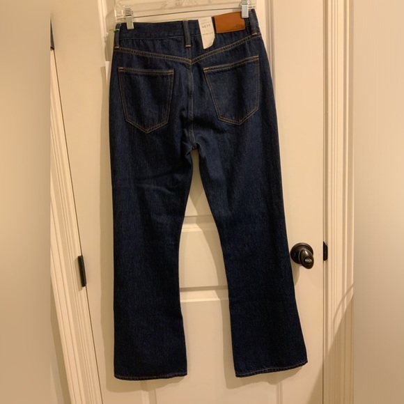 AE 77 American Eagle The Crop Flare Jeans Size 27 - Picture 2 of 10